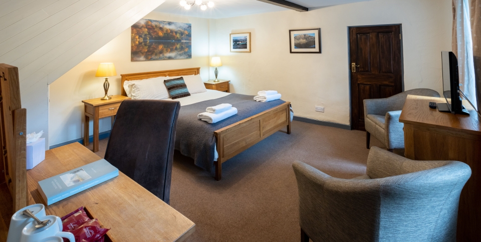 There are also rooms in the secluded cottage